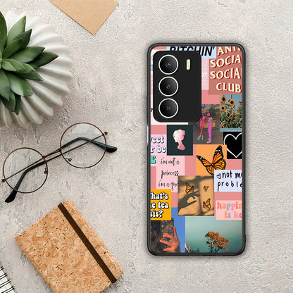 Collage Bitchin - Realme 14X θήκη