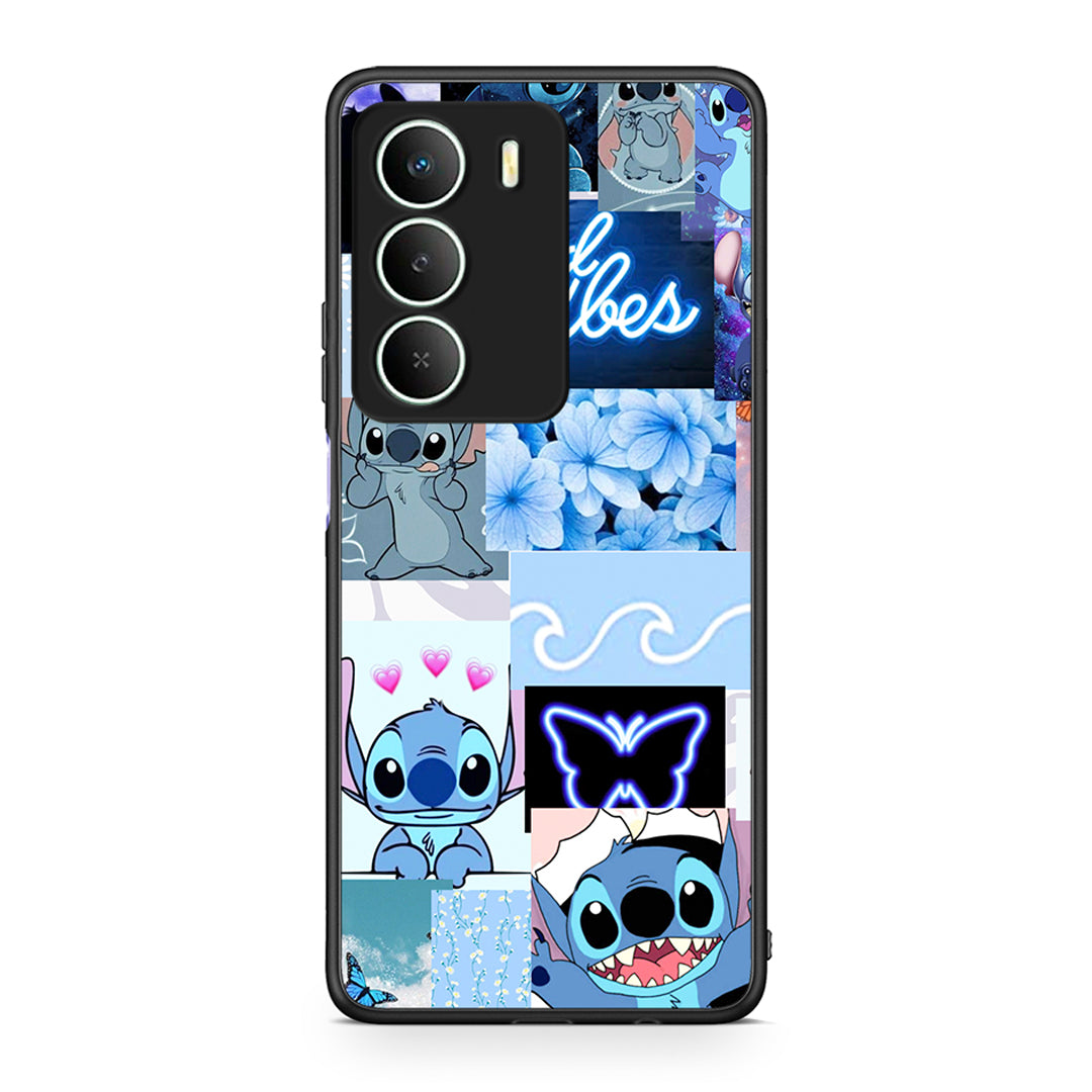 Realme 14X Collage Good Vibes Θήκη Αγίου Βαλεντίνου από τη Smartfits με σχέδιο στο πίσω μέρος και μαύρο περίβλημα | Smartphone case with colorful back and black bezels by Smartfits