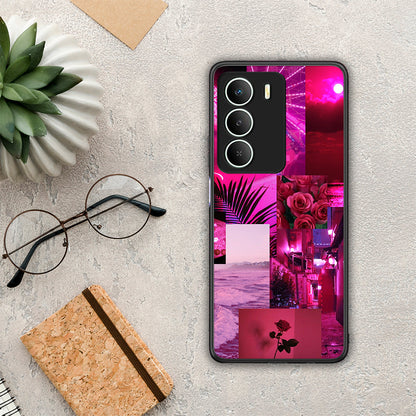 Collage Red Roses - Realme 14X θήκη