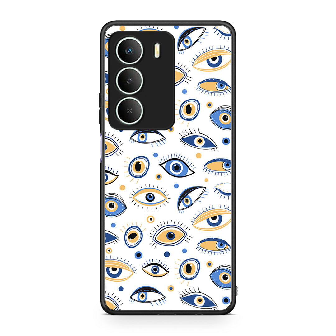 Realme 14X Ftou Ftou θήκη από τη Smartfits με σχέδιο στο πίσω μέρος και μαύρο περίβλημα | Smartphone case with colorful back and black bezels by Smartfits