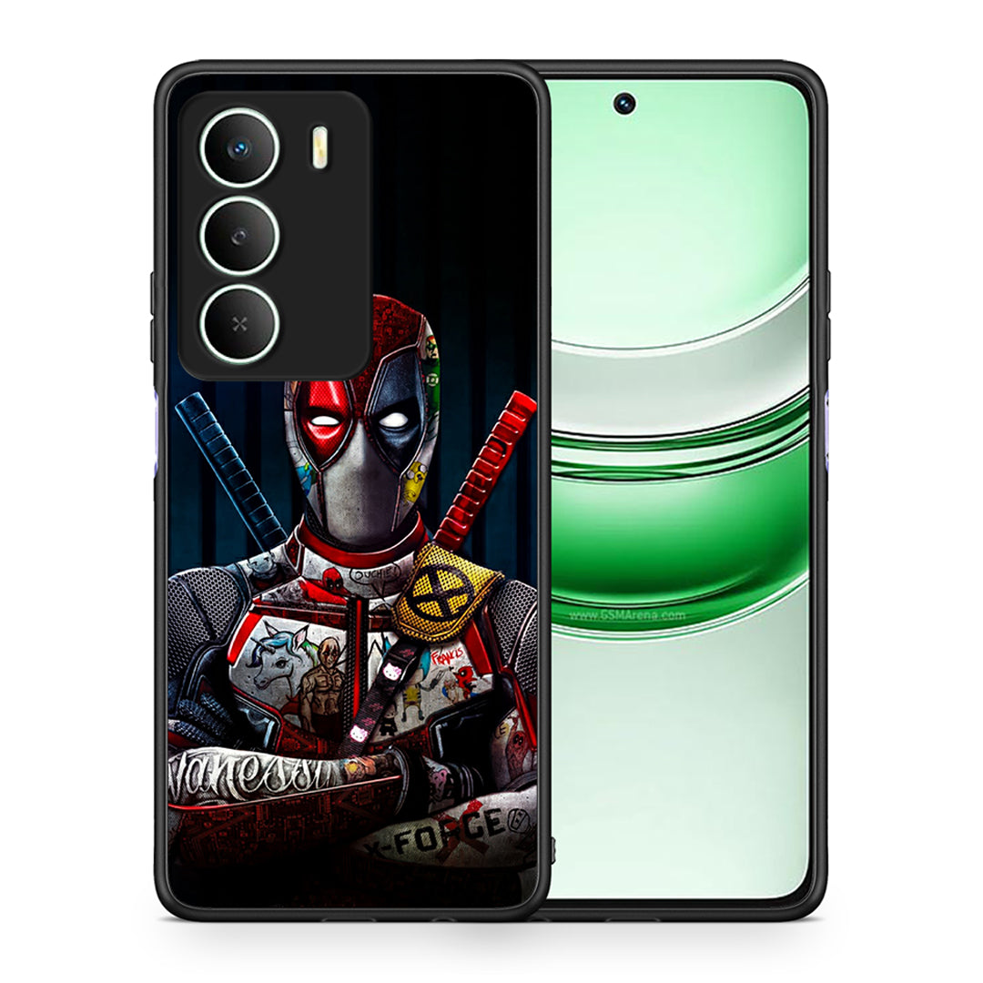 Θήκη Realme 14X Funny Guy από τη Smartfits με σχέδιο στο πίσω μέρος και μαύρο περίβλημα | Realme 14X Funny Guy case with colorful back and black bezels