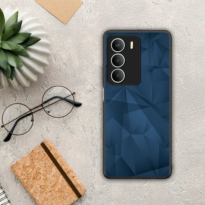 Geometric Blue Abstract - Realme 14X θήκη