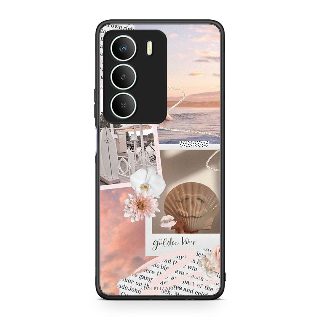 Realme 14X Golden Hour Θήκη Αγίου Βαλεντίνου από τη Smartfits με σχέδιο στο πίσω μέρος και μαύρο περίβλημα | Smartphone case with colorful back and black bezels by Smartfits