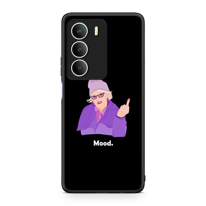Realme 14X Grandma Mood Black θήκη από τη Smartfits με σχέδιο στο πίσω μέρος και μαύρο περίβλημα | Smartphone case with colorful back and black bezels by Smartfits