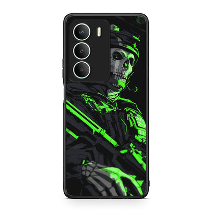 Realme 14X Green Soldier Θήκη Αγίου Βαλεντίνου από τη Smartfits με σχέδιο στο πίσω μέρος και μαύρο περίβλημα | Smartphone case with colorful back and black bezels by Smartfits