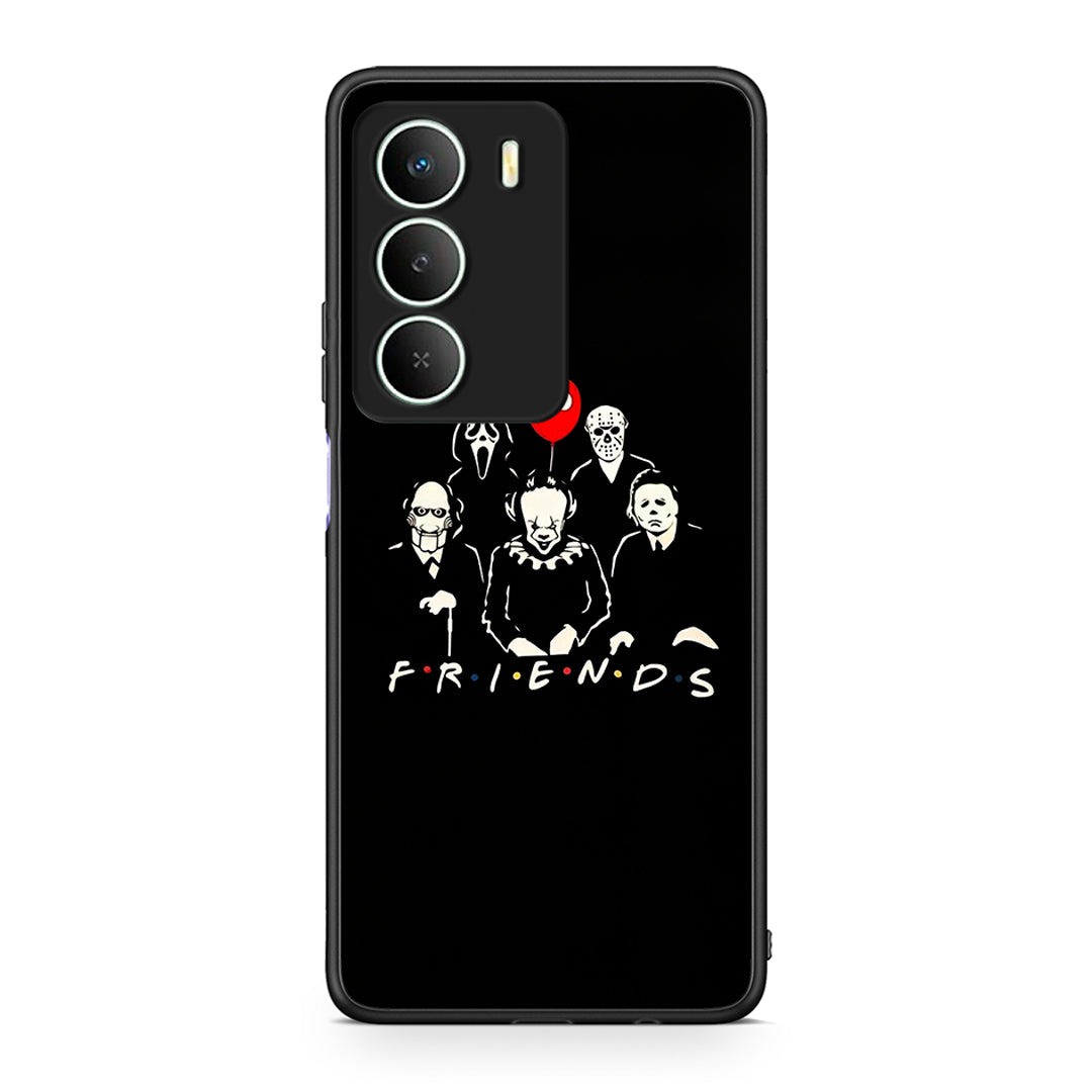 Realme 14X Halloween Friends Θήκη από τη Smartfits με σχέδιο στο πίσω μέρος και μαύρο περίβλημα | Smartphone case with colorful back and black bezels by Smartfits
