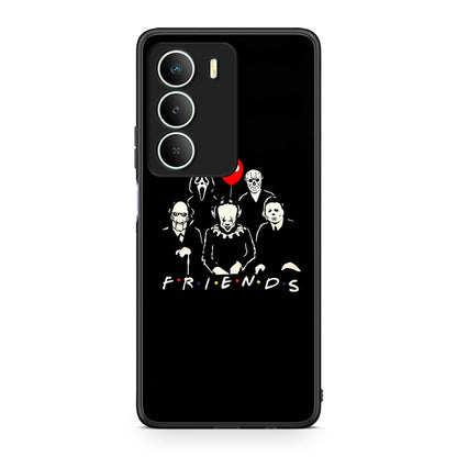 Realme 14X Halloween Friends Θήκη από τη Smartfits με σχέδιο στο πίσω μέρος και μαύρο περίβλημα | Smartphone case with colorful back and black bezels by Smartfits
