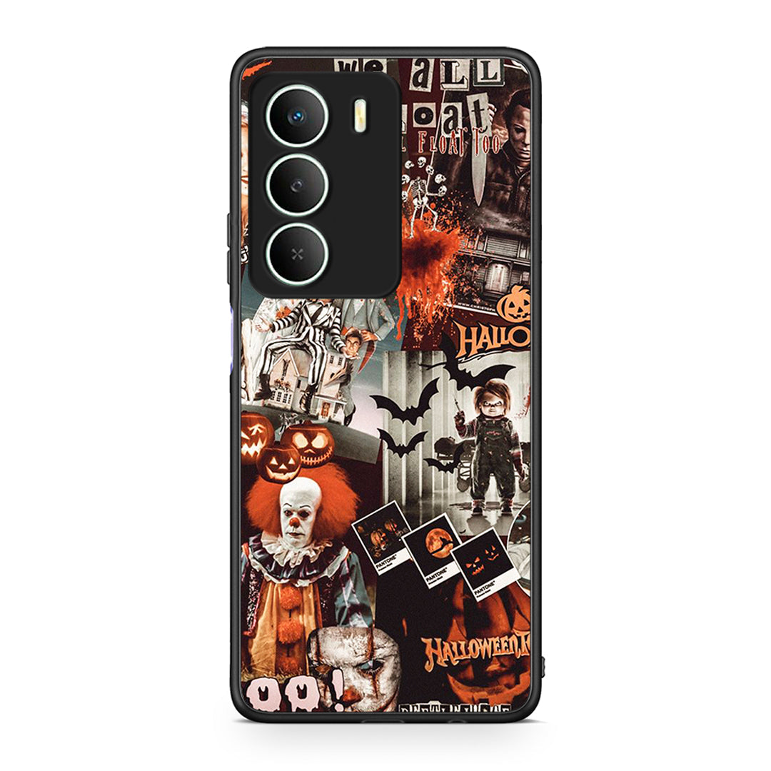 Realme 14X Halloween Spooky Season Θήκη από τη Smartfits με σχέδιο στο πίσω μέρος και μαύρο περίβλημα | Smartphone case with colorful back and black bezels by Smartfits