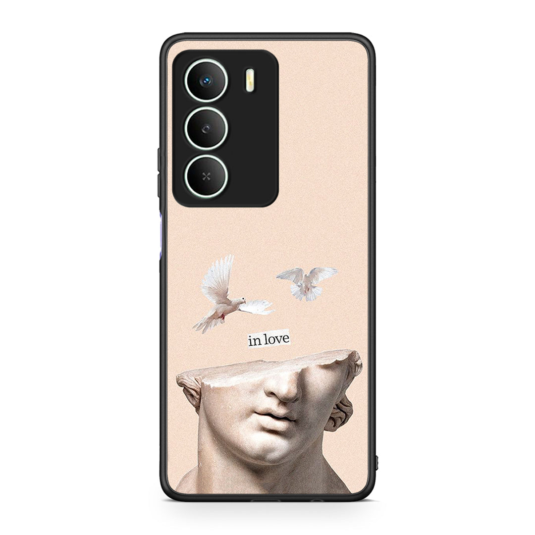 Realme 14X In Love θήκη από τη Smartfits με σχέδιο στο πίσω μέρος και μαύρο περίβλημα | Smartphone case with colorful back and black bezels by Smartfits