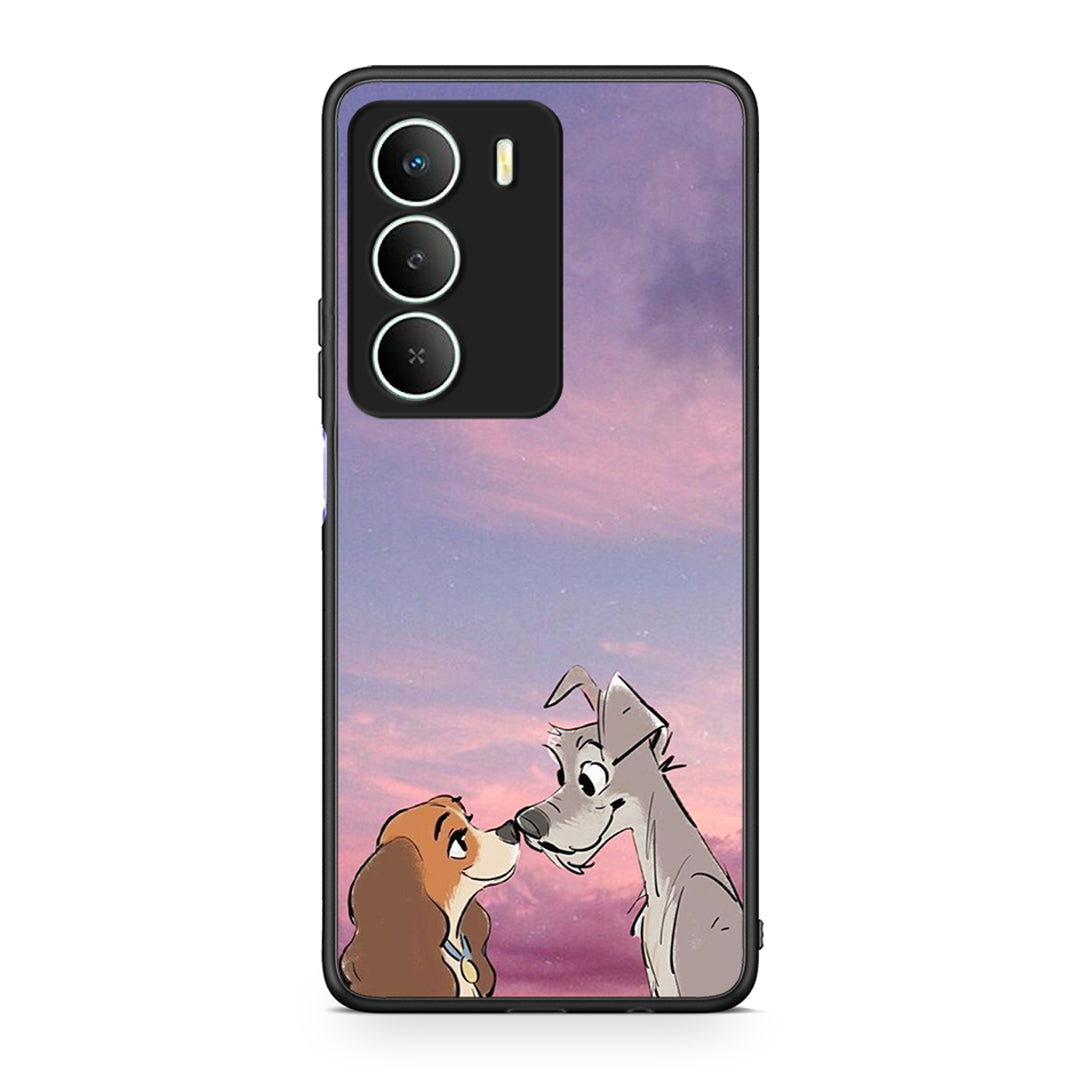 Realme 14X Lady And Tramp θήκη από τη Smartfits με σχέδιο στο πίσω μέρος και μαύρο περίβλημα | Smartphone case with colorful back and black bezels by Smartfits