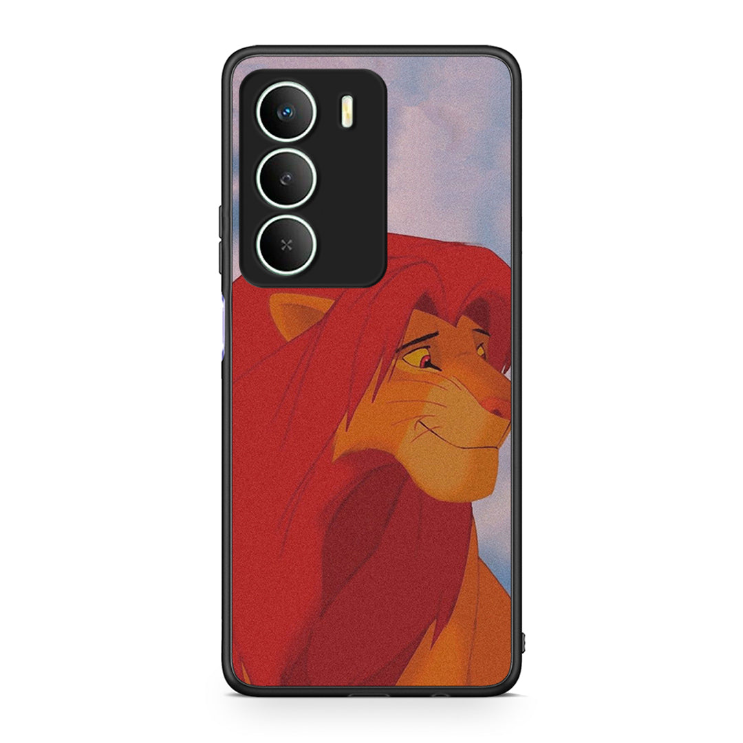 Realme 14X Lion Love 1 Θήκη Αγίου Βαλεντίνου από τη Smartfits με σχέδιο στο πίσω μέρος και μαύρο περίβλημα | Smartphone case with colorful back and black bezels by Smartfits