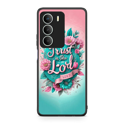 Realme 14X Lord Trust θήκη από τη Smartfits με σχέδιο στο πίσω μέρος και μαύρο περίβλημα | Smartphone case with colorful back and black bezels by Smartfits