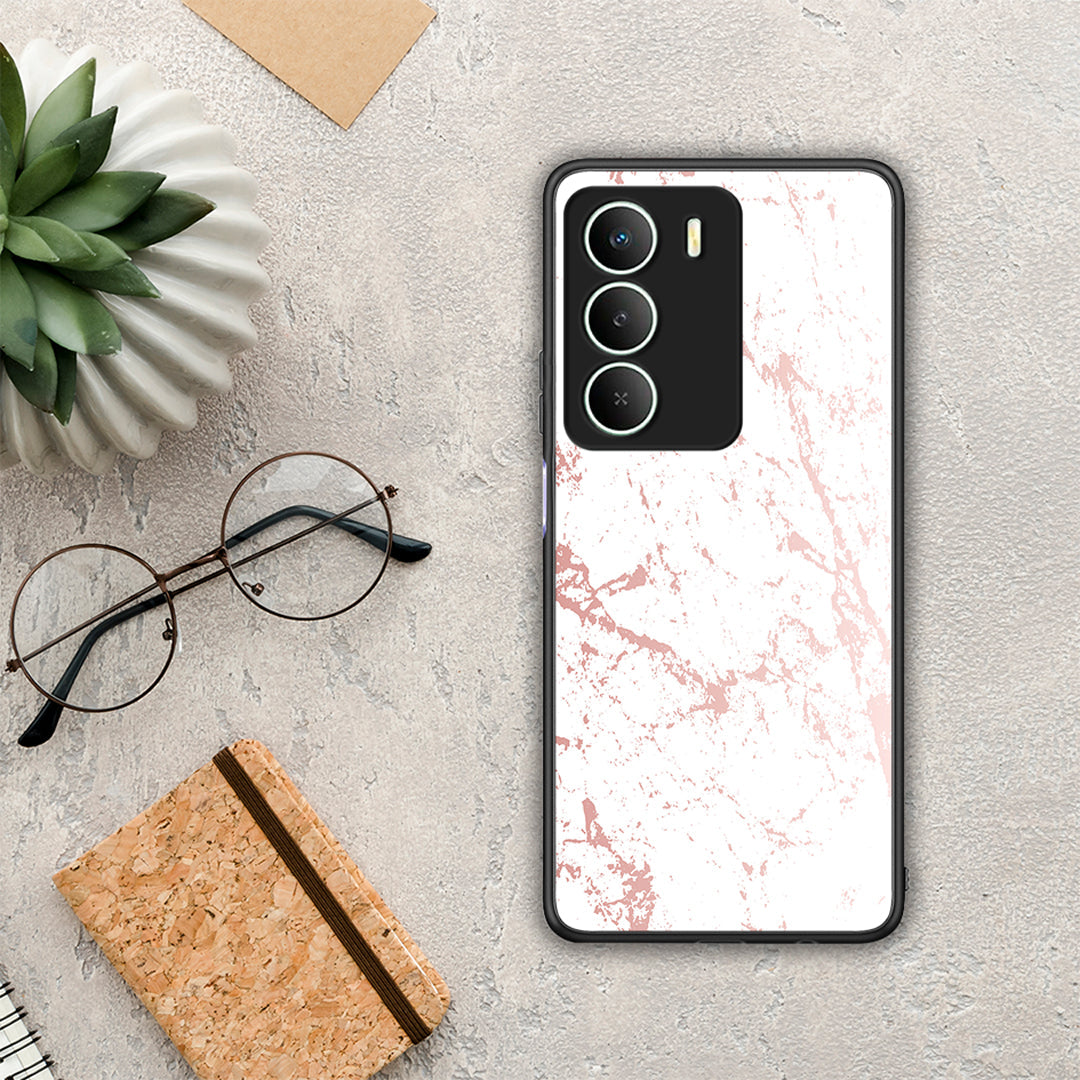 Marble Pink Splash - Realme 14X θήκη