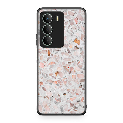 Realme 14X Marble Terrazzo θήκη από τη Smartfits με σχέδιο στο πίσω μέρος και μαύρο περίβλημα | Smartphone case with colorful back and black bezels by Smartfits