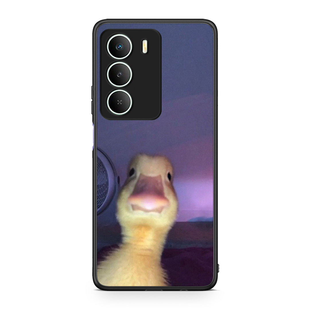 Realme 14X Meme Duck θήκη από τη Smartfits με σχέδιο στο πίσω μέρος και μαύρο περίβλημα | Smartphone case with colorful back and black bezels by Smartfits