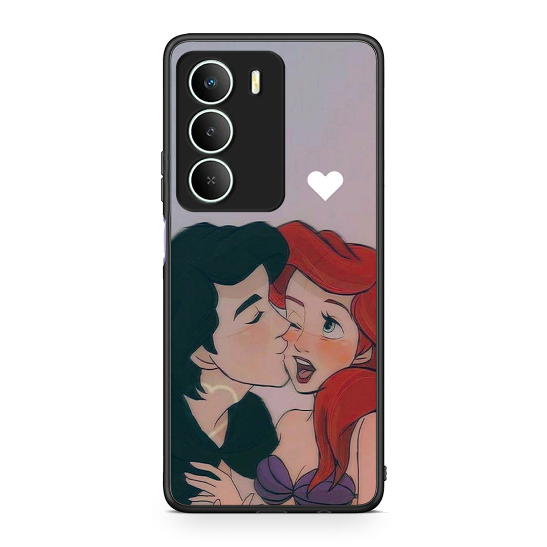 Realme 14X Mermaid Love Θήκη Αγίου Βαλεντίνου από τη Smartfits με σχέδιο στο πίσω μέρος και μαύρο περίβλημα | Smartphone case with colorful back and black bezels by Smartfits