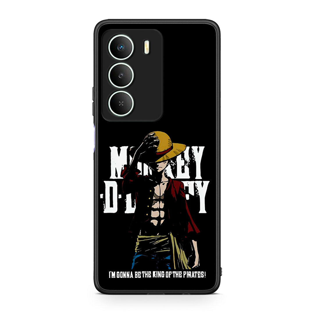 Realme 14X Pirate King θήκη από τη Smartfits με σχέδιο στο πίσω μέρος και μαύρο περίβλημα | Smartphone case with colorful back and black bezels by Smartfits