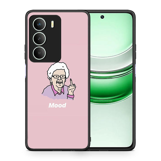Θήκη Realme 14X Mood PopArt από τη Smartfits με σχέδιο στο πίσω μέρος και μαύρο περίβλημα | Realme 14X Mood PopArt case with colorful back and black bezels