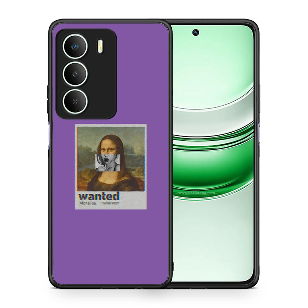 Θήκη Realme 14X Monalisa Popart από τη Smartfits με σχέδιο στο πίσω μέρος και μαύρο περίβλημα | Realme 14X Monalisa Popart case with colorful back and black bezels