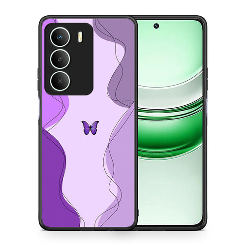 Purple Mariposa - Realme 14X θήκη