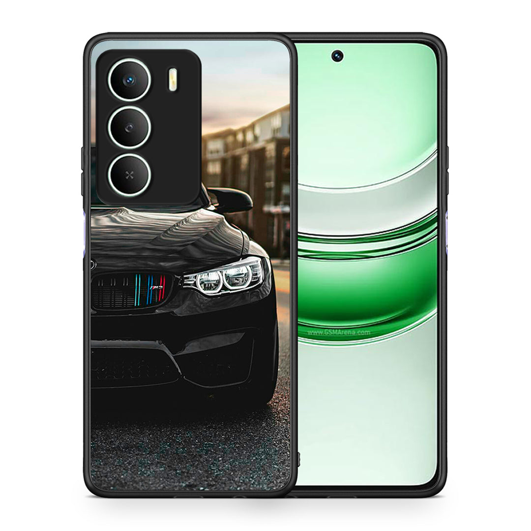 Θήκη Realme 14X M3 Racing από τη Smartfits με σχέδιο στο πίσω μέρος και μαύρο περίβλημα | Realme 14X M3 Racing case with colorful back and black bezels