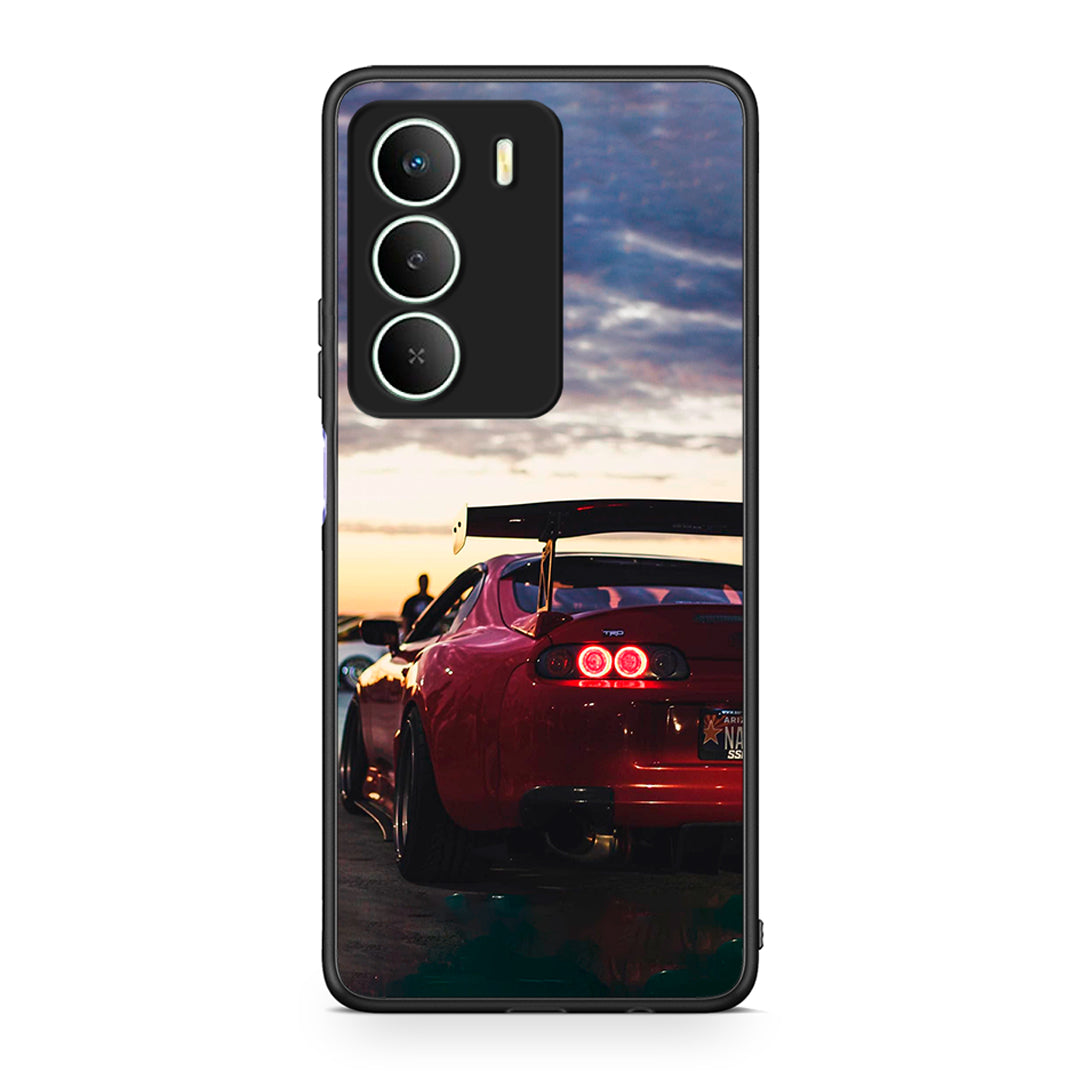 Realme 14X Racing Supra θήκη από τη Smartfits με σχέδιο στο πίσω μέρος και μαύρο περίβλημα | Smartphone case with colorful back and black bezels by Smartfits