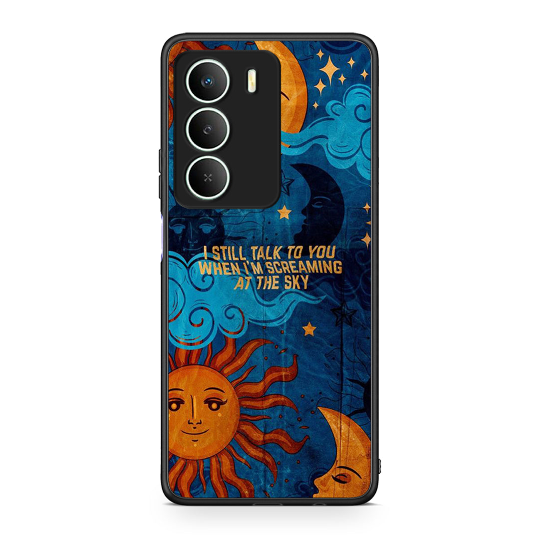 Realme 14X Screaming Sky θήκη από τη Smartfits με σχέδιο στο πίσω μέρος και μαύρο περίβλημα | Smartphone case with colorful back and black bezels by Smartfits