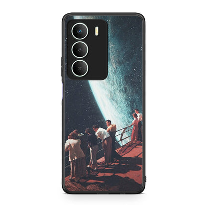 Realme 14X Surreal View θήκη από τη Smartfits με σχέδιο στο πίσω μέρος και μαύρο περίβλημα | Smartphone case with colorful back and black bezels by Smartfits