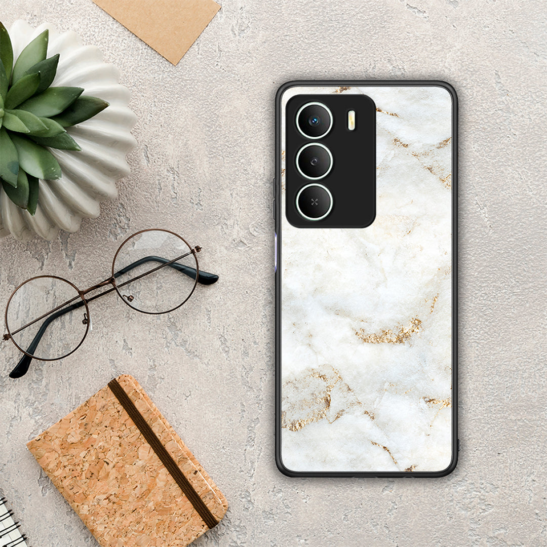White Gold Marble - Realme 14X θήκη