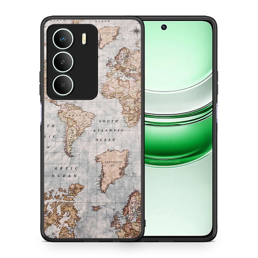 World Map - Realme 14X θήκη