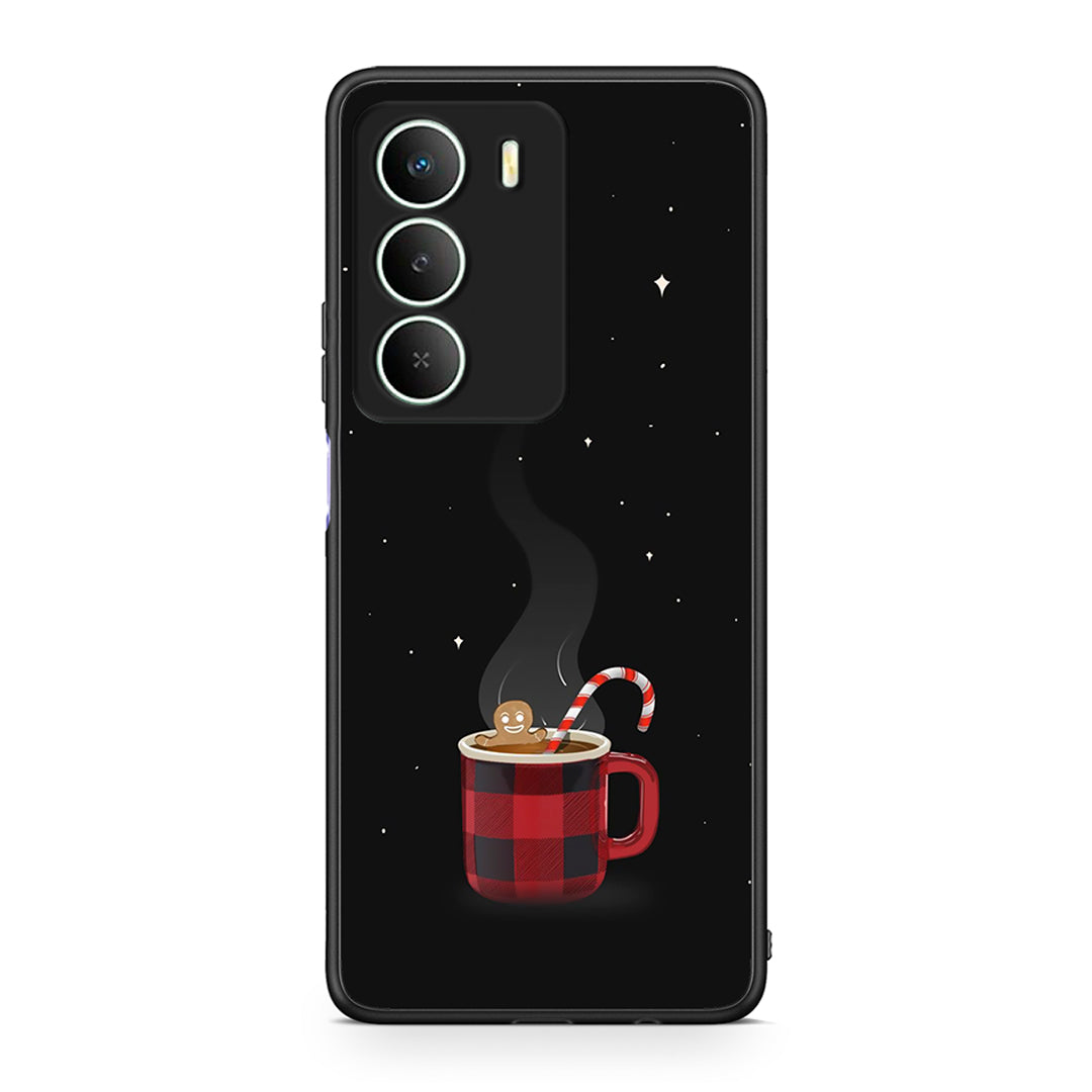 Realme 14X Xmas Bathing θήκη από τη Smartfits με σχέδιο στο πίσω μέρος και μαύρο περίβλημα | Smartphone case with colorful back and black bezels by Smartfits