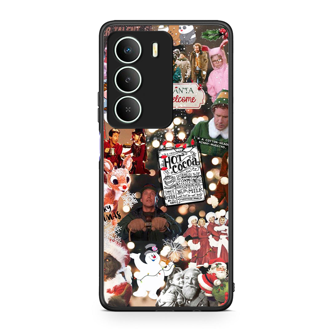 Realme 14X Xmas Movies θήκη από τη Smartfits με σχέδιο στο πίσω μέρος και μαύρο περίβλημα | Smartphone case with colorful back and black bezels by Smartfits