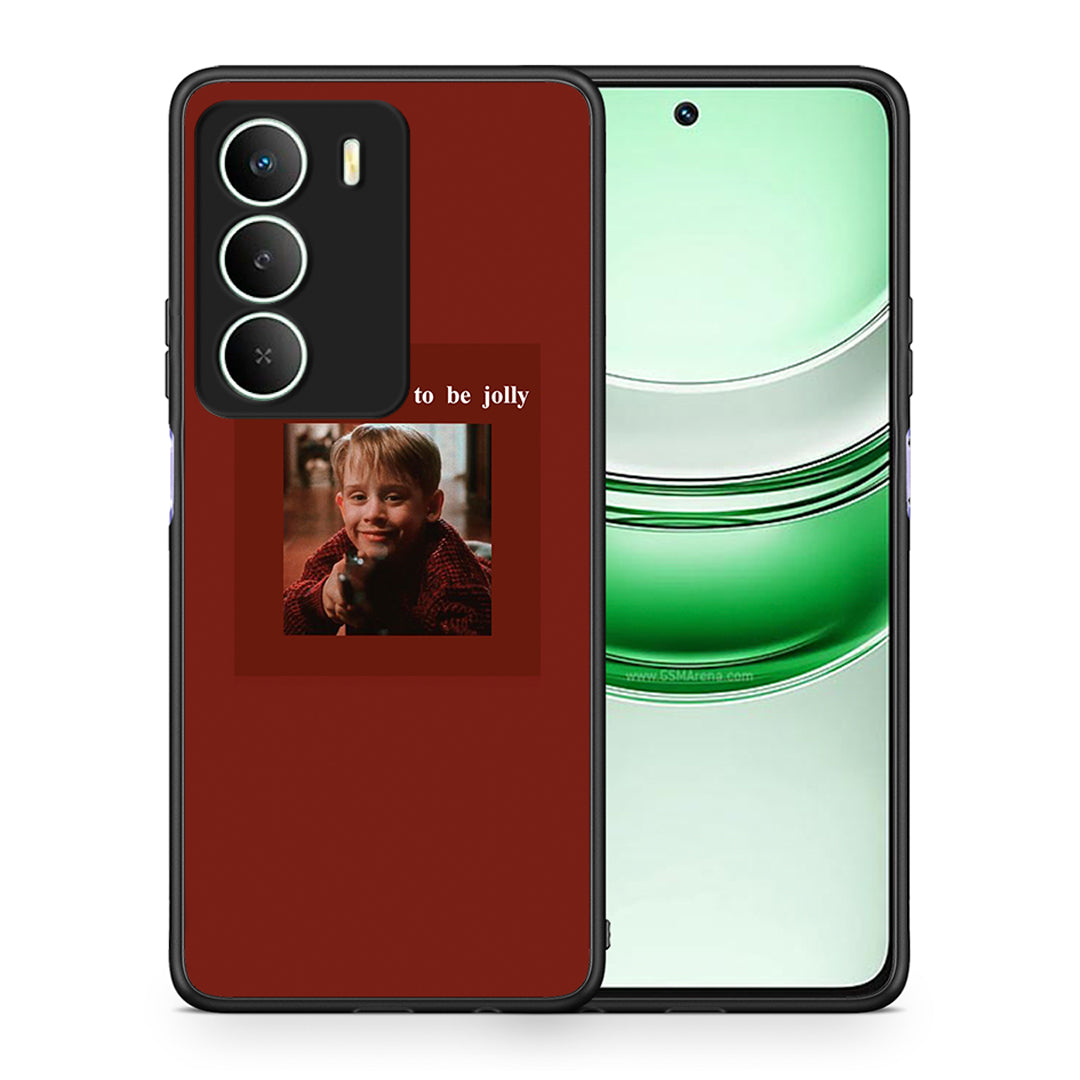 Θήκη Realme 14X Xmas Ultimate Spirit από τη Smartfits με σχέδιο στο πίσω μέρος και μαύρο περίβλημα | Realme 14X Xmas Ultimate Spirit case with colorful back and black bezels