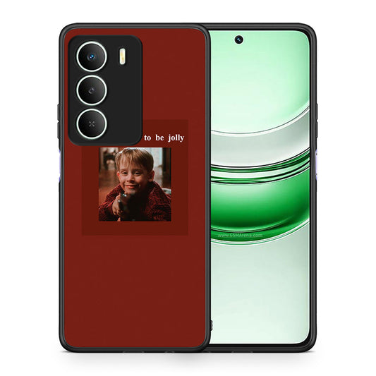 Θήκη Realme 14X Xmas Ultimate Spirit από τη Smartfits με σχέδιο στο πίσω μέρος και μαύρο περίβλημα | Realme 14X Xmas Ultimate Spirit case with colorful back and black bezels