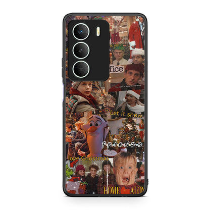 Realme 14X Xmas Wishes θήκη από τη Smartfits με σχέδιο στο πίσω μέρος και μαύρο περίβλημα | Smartphone case with colorful back and black bezels by Smartfits