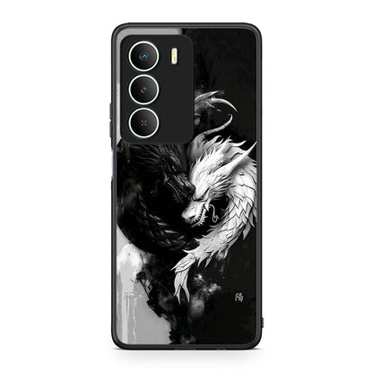 Realme 14X Yin Yang Θήκη από τη Smartfits με σχέδιο στο πίσω μέρος και μαύρο περίβλημα | Smartphone case with colorful back and black bezels by Smartfits