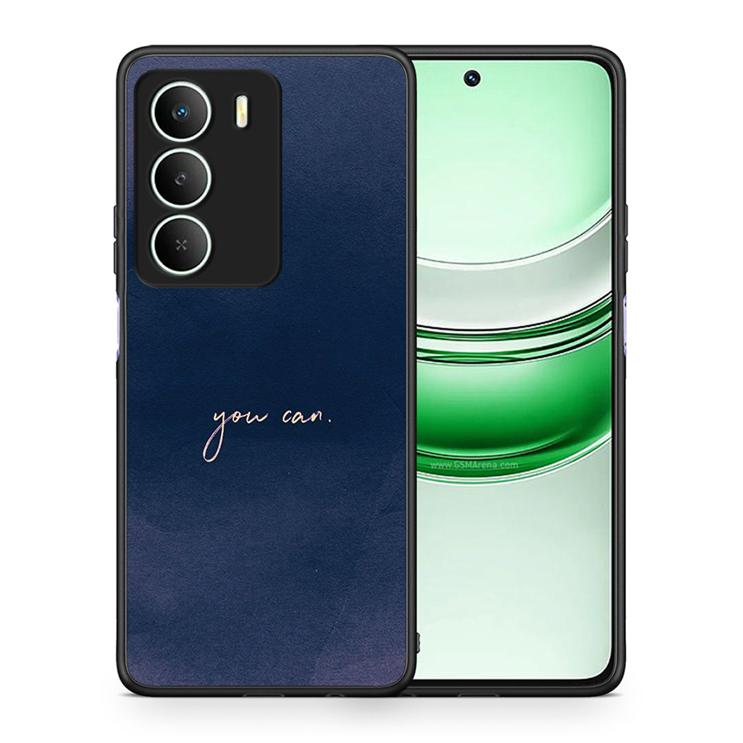 Θήκη Realme 14X You Can από τη Smartfits με σχέδιο στο πίσω μέρος και μαύρο περίβλημα | Realme 14X You Can case with colorful back and black bezels