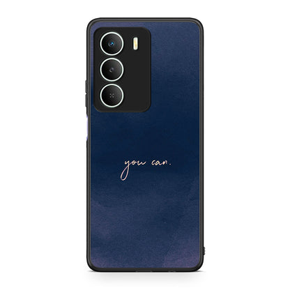 Realme 14X You Can θήκη από τη Smartfits με σχέδιο στο πίσω μέρος και μαύρο περίβλημα | Smartphone case with colorful back and black bezels by Smartfits