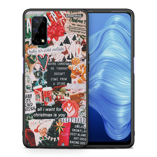 Christmas Happiness - Realme 7 5G θήκη