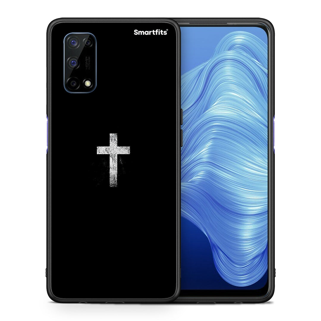 White Cross - Realme 7 5G θήκη