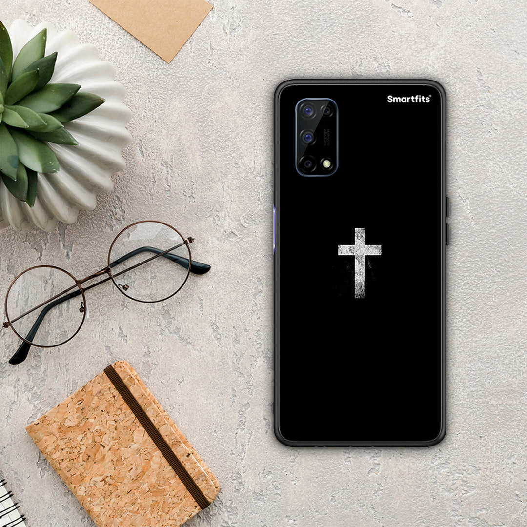 White Cross - Realme 7 5G θήκη