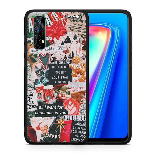 Christmas Happiness - Realme 7 θήκη