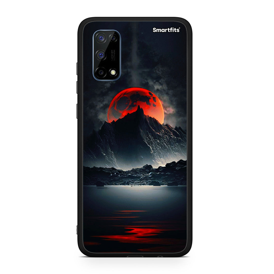 Red Full Moon - Realme 7 Pro θήκη
