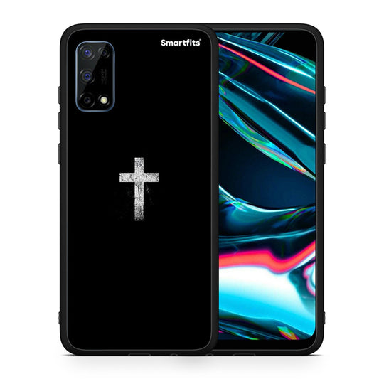 White Cross - Realme 7 Pro θήκη