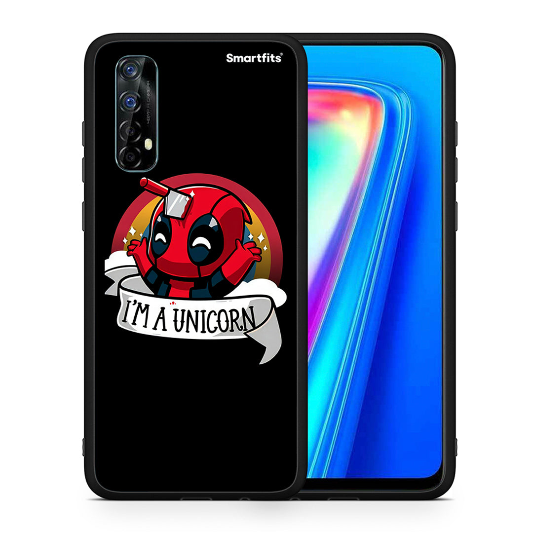 Unicorn Deadpool - Realme 7 θήκη