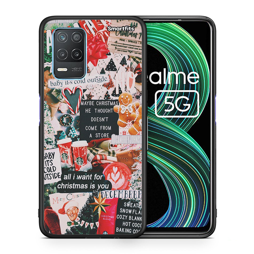 Christmas Happiness - Realme 8 5G θήκη