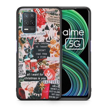 Christmas Happiness - Realme 8 5G θήκη