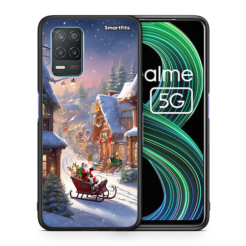 Christmas Snow - Realme 8 5G θήκη