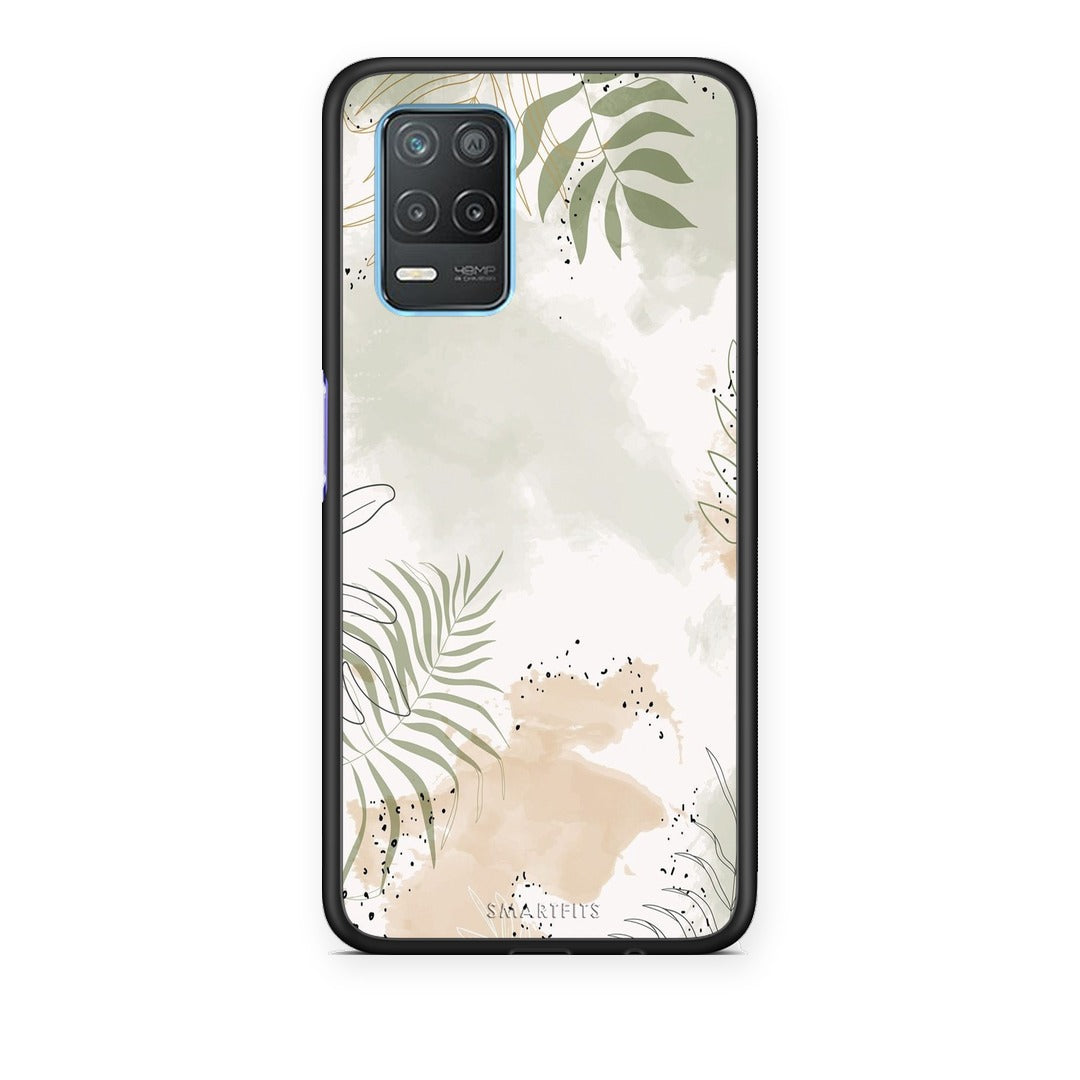 Θήκη Realme 8 5G Nude Plants από τη Smartfits με σχέδιο στο πίσω μέρος και μαύρο περίβλημα | Realme 8 5G Nude Plants case with colorful back and black bezels