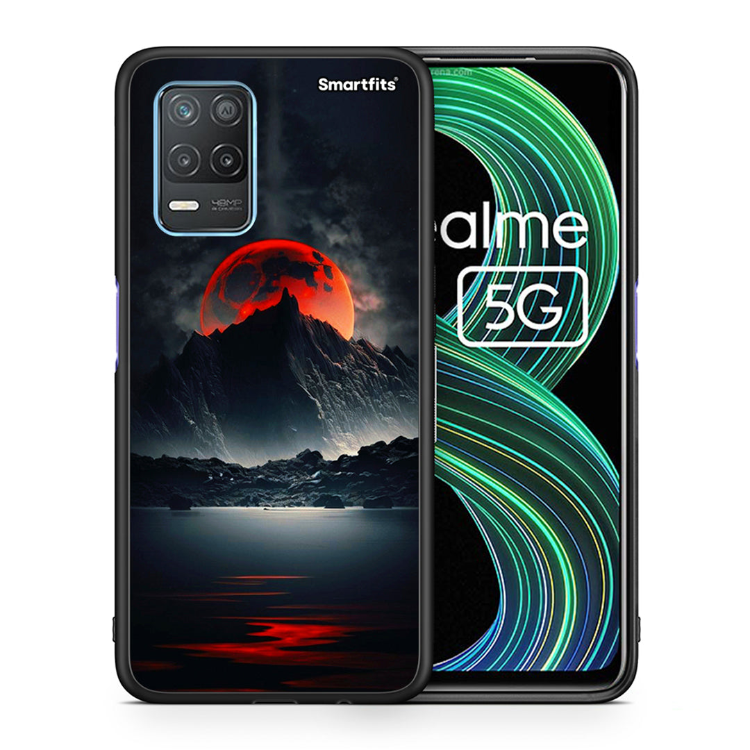 Red Full Moon - Realme 8 5G θήκη